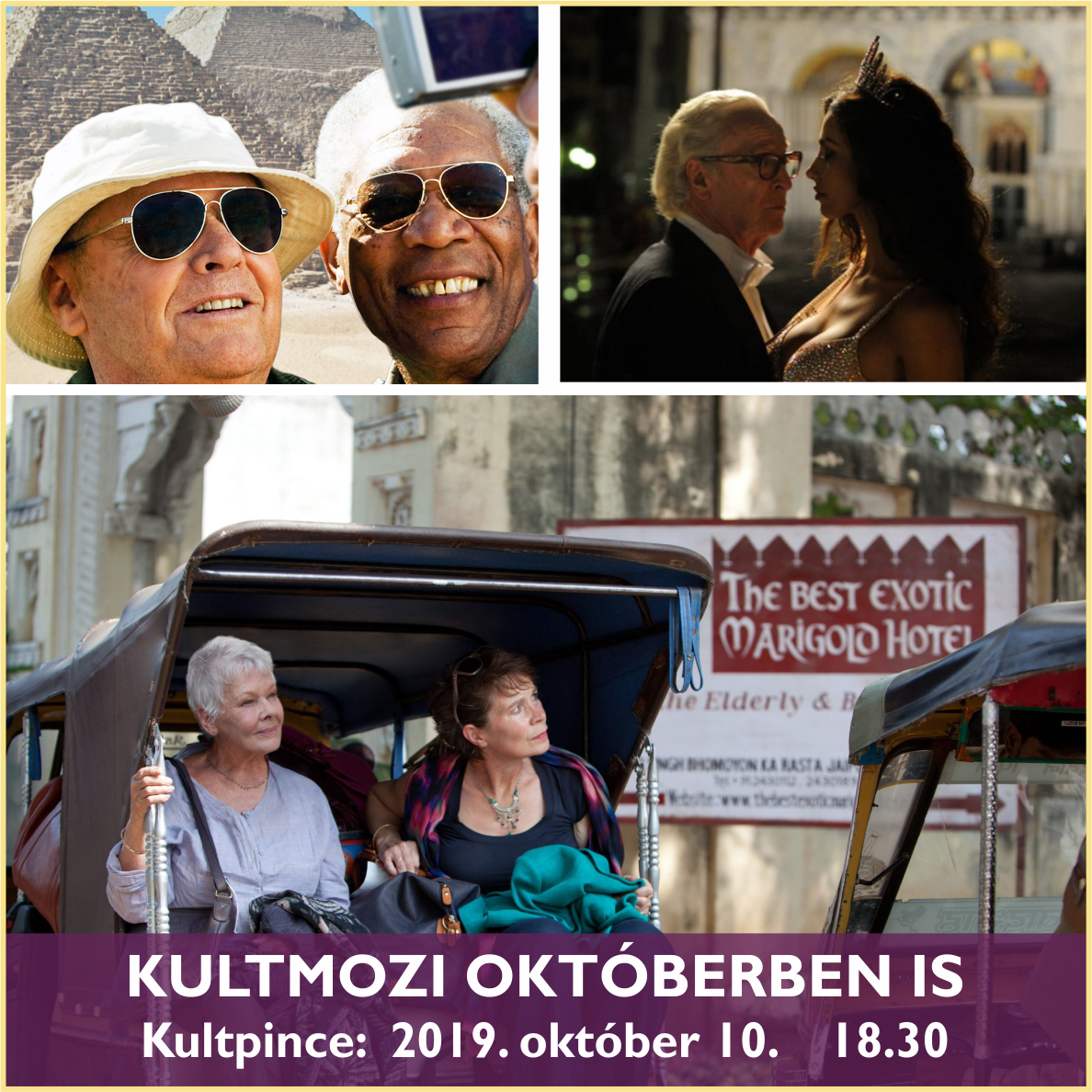 Az októberi Kultmoziban: nemcsak a húszéveseké a világ