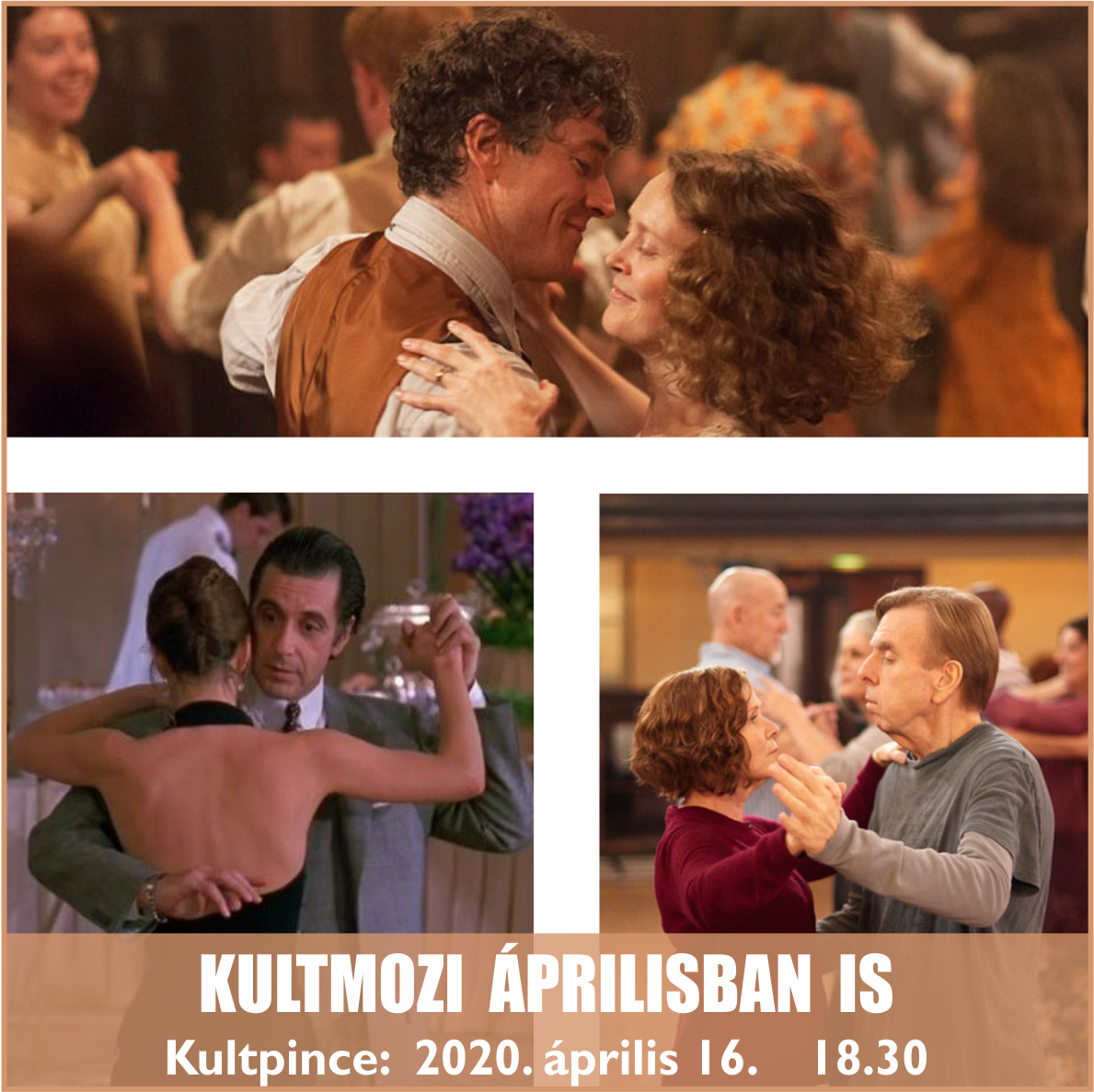 Az áprilisi Kultmoziban: Táncos filmek