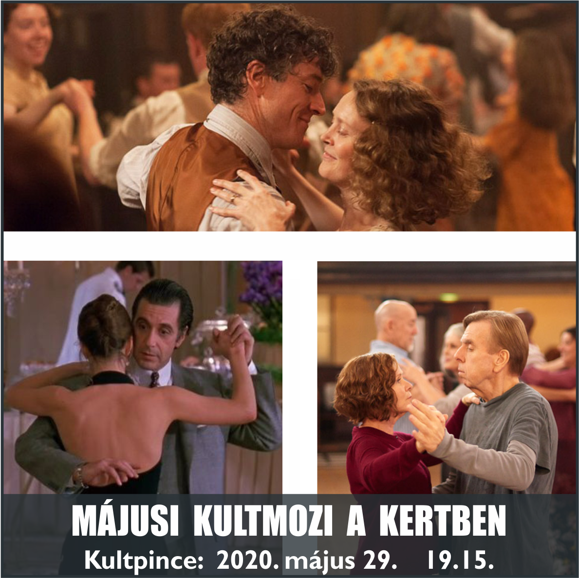 Szezonnyitó kertmozi táncos filmekkel