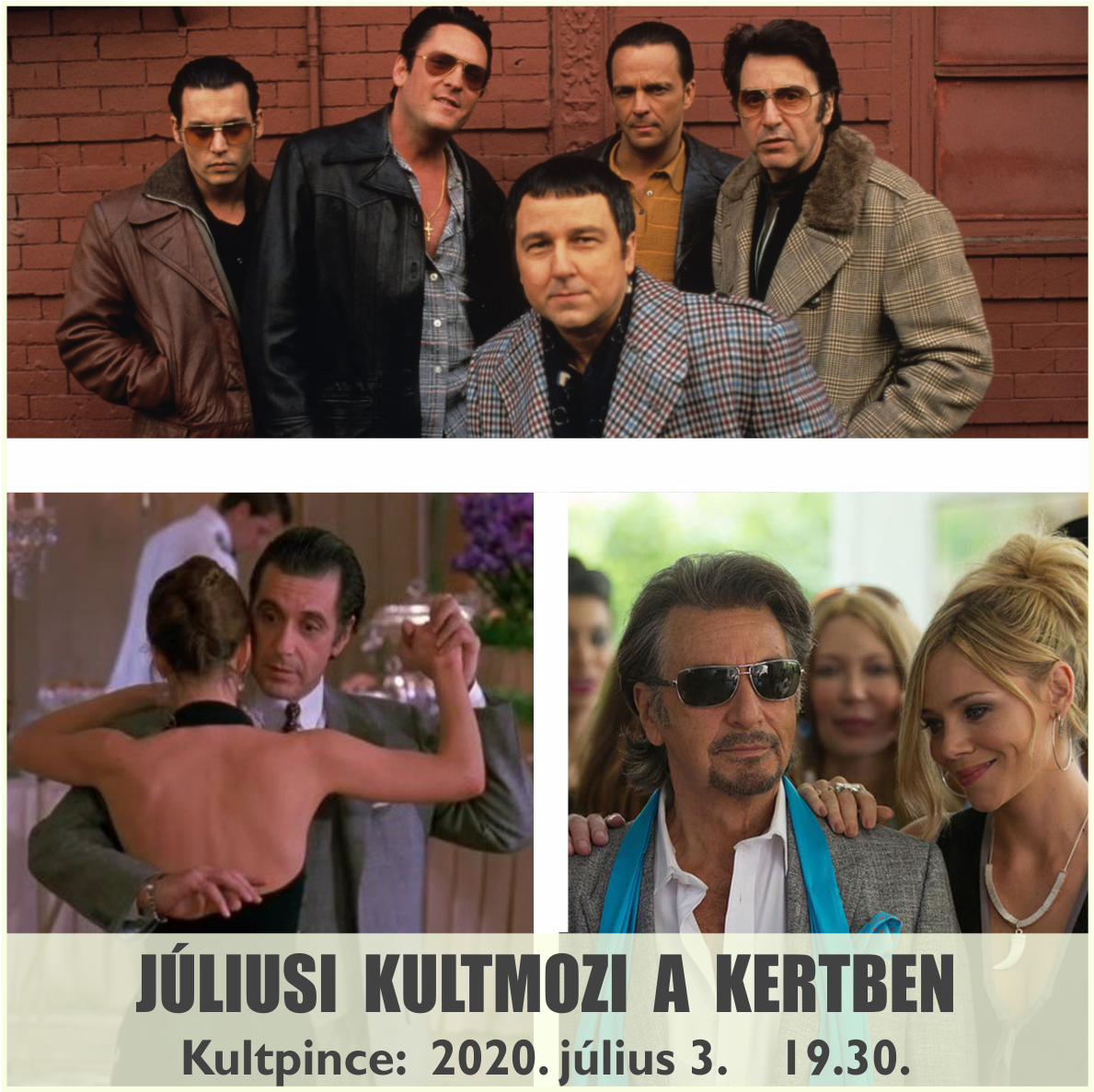 A júliusi kertmoziban: Al Pacino három arca
