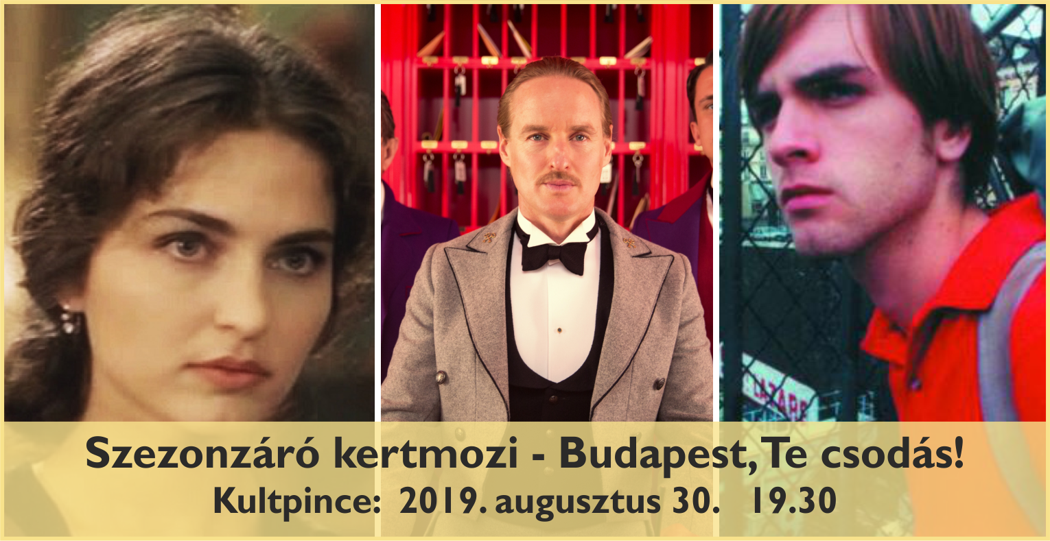 Szezonzáró kertmozi - Budapest, Te csodás!